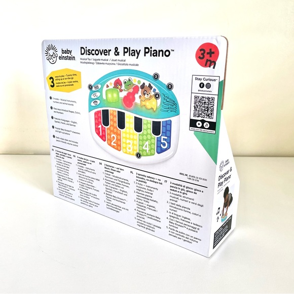 Baby Einstein Discover & Play Piano, Multi Use - Picture 4 of 14